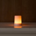LED FIA Flame Designer Candle with ORANGE Hue 3"H