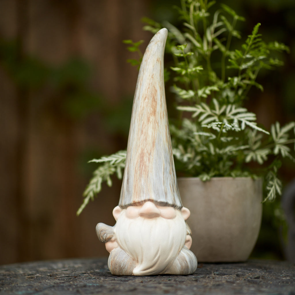 Gnome (Set of 2) 14.5”D Terra Cotta