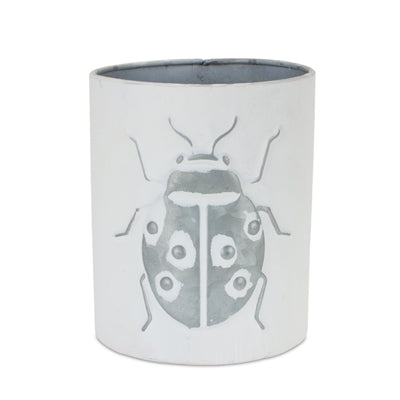 Brushed Metal Insect Pot (Set of 3)