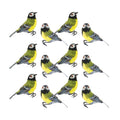 Foam Bird Decoration (Set of 12)