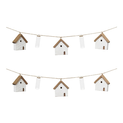 House and Tube Vase String Garland (Set of 2)