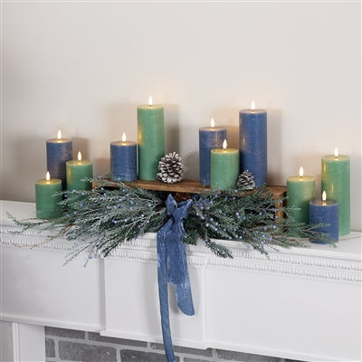 Mixed Pine Bundle Swag 23.25"H