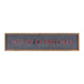 Ornate Metal Merry Christmas Sign 34"L