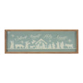 Framed Silent Night Sign 20"L