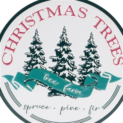 Christmas Tree Farm Sign 14"D