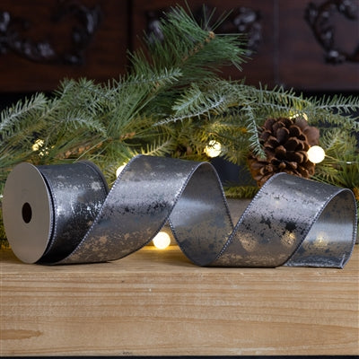 Distressed Grey Ribbon (Set of 2)