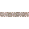 Snowflake Print Wired Ribbon 2.5" x 10 Yds.
