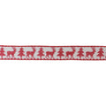 Tree and Deer Holiday Ribbon (Set of 2)