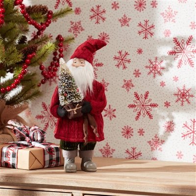 Standing Santa Decor 15"H