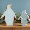 Wood Penguin Decor (Set of 2)