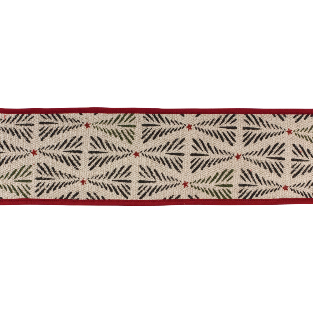 Rustic Holiday Pine Ribbon 4" x 5 yds.