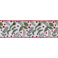Holiday Foliage Ribbon 4" x 10 yds.