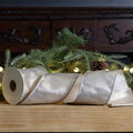 Metallic Holiday Ribbon 4" x 10 yds.