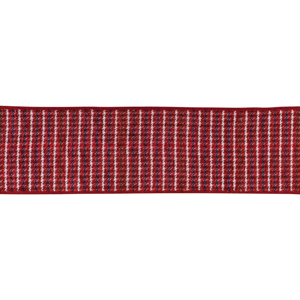 Traditional Plaid Ribbon 4" x 10 yds.