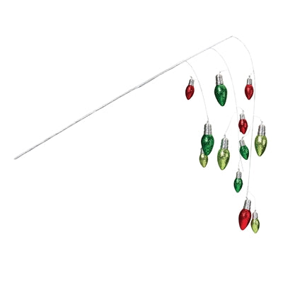 Hanging Holiday Light Spray (Set of 2)
