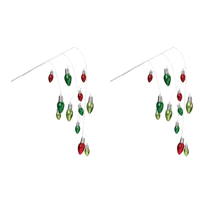 Hanging Holiday Light Spray (Set of 2)