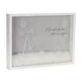 Snow Angel Shadow Box 15.75"L