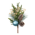 Pine Spray w/Ornament (Set of 2)