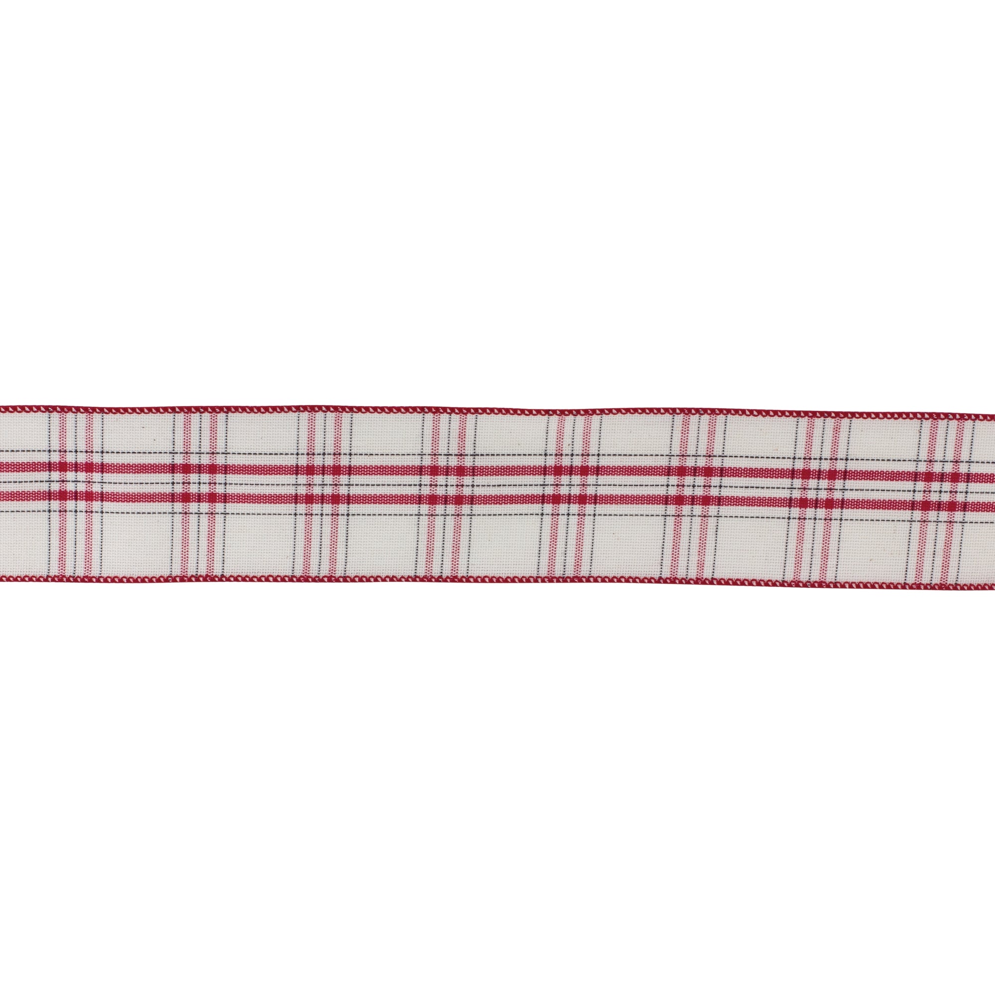 Plaid Cotton Ribbon (Set of 2)