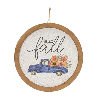 Fall Harvest Plaque (Set of 2)