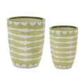 Striped Vase Planter (Set of 6)