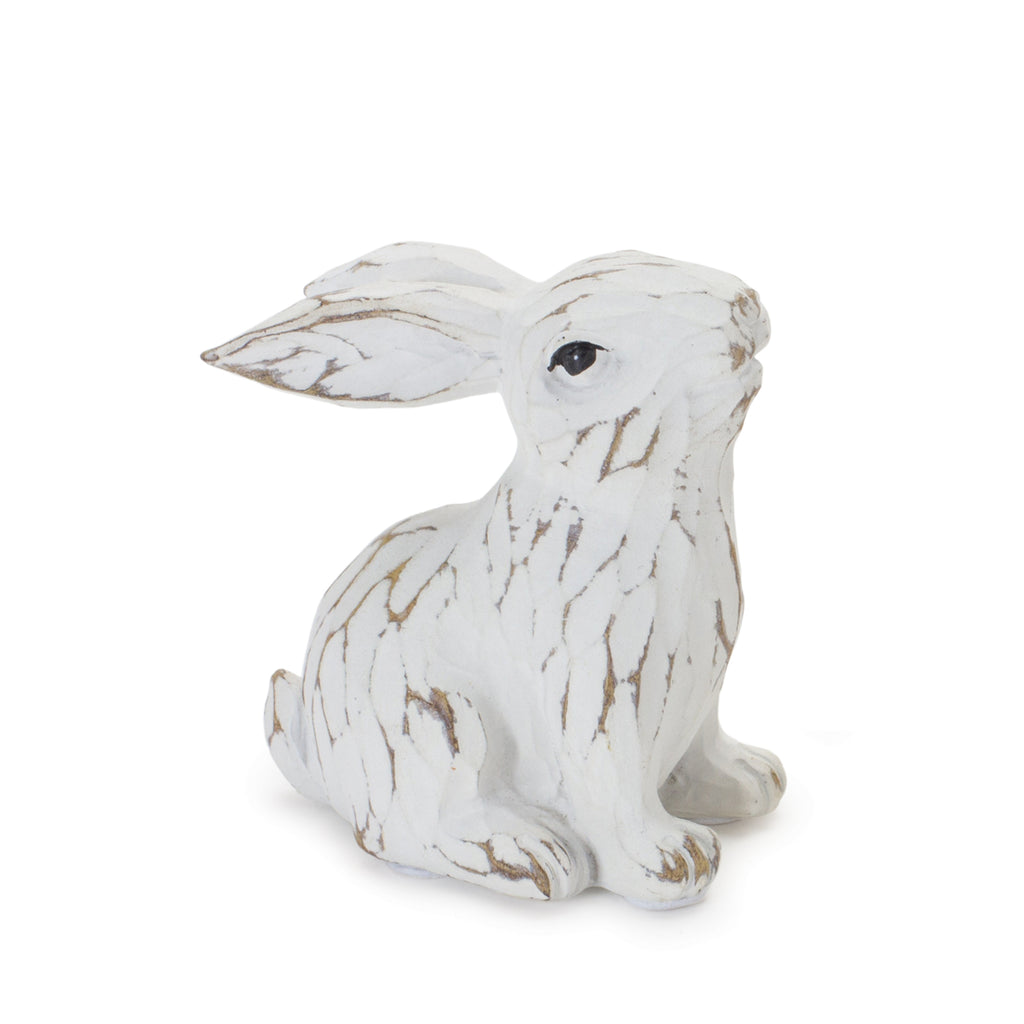 Carved Bunny Figurine (Set of 6)