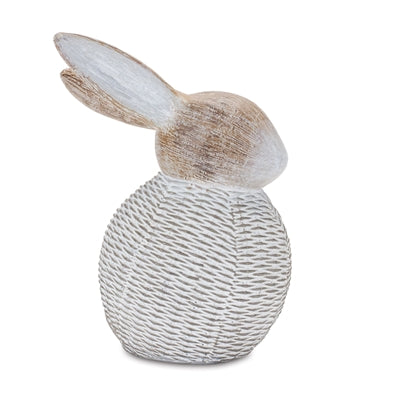 Wicker Bunny Figurine (Set of 2)