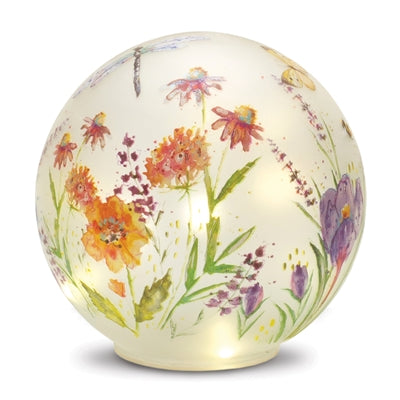 LED Floral Dragonfly Orb (Set of 3)