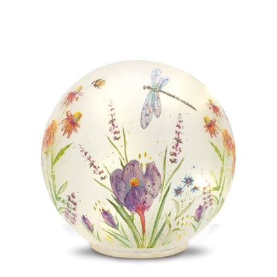 LED Floral Dragonfly Orb (Set of 3)