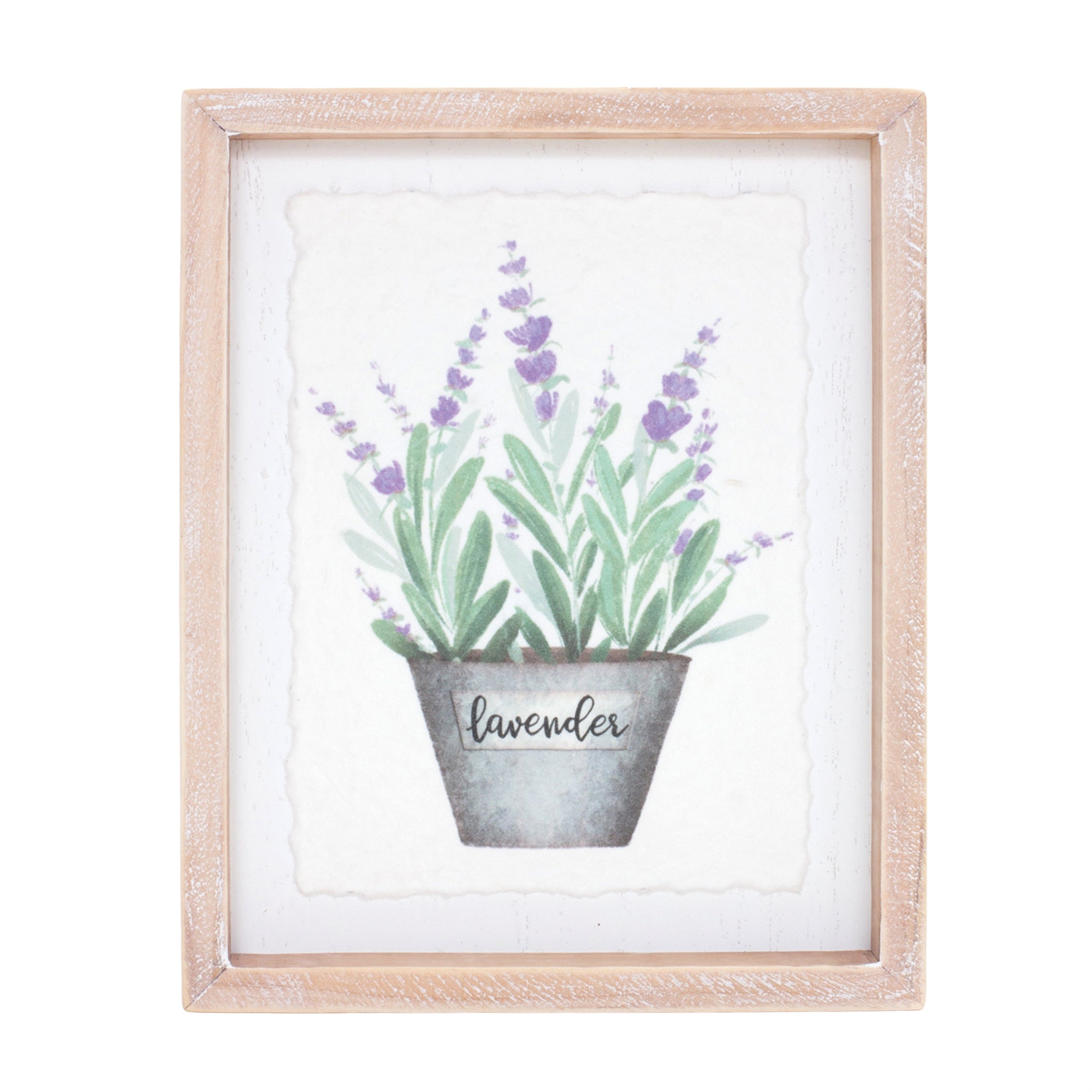 Framed Watercolor Herb Print (Set of 4)