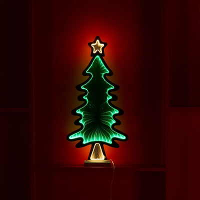Christmas Tree Ekko Light Display 25"H