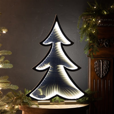 Pine Tree Outline Ekko Light Display 24.5"H