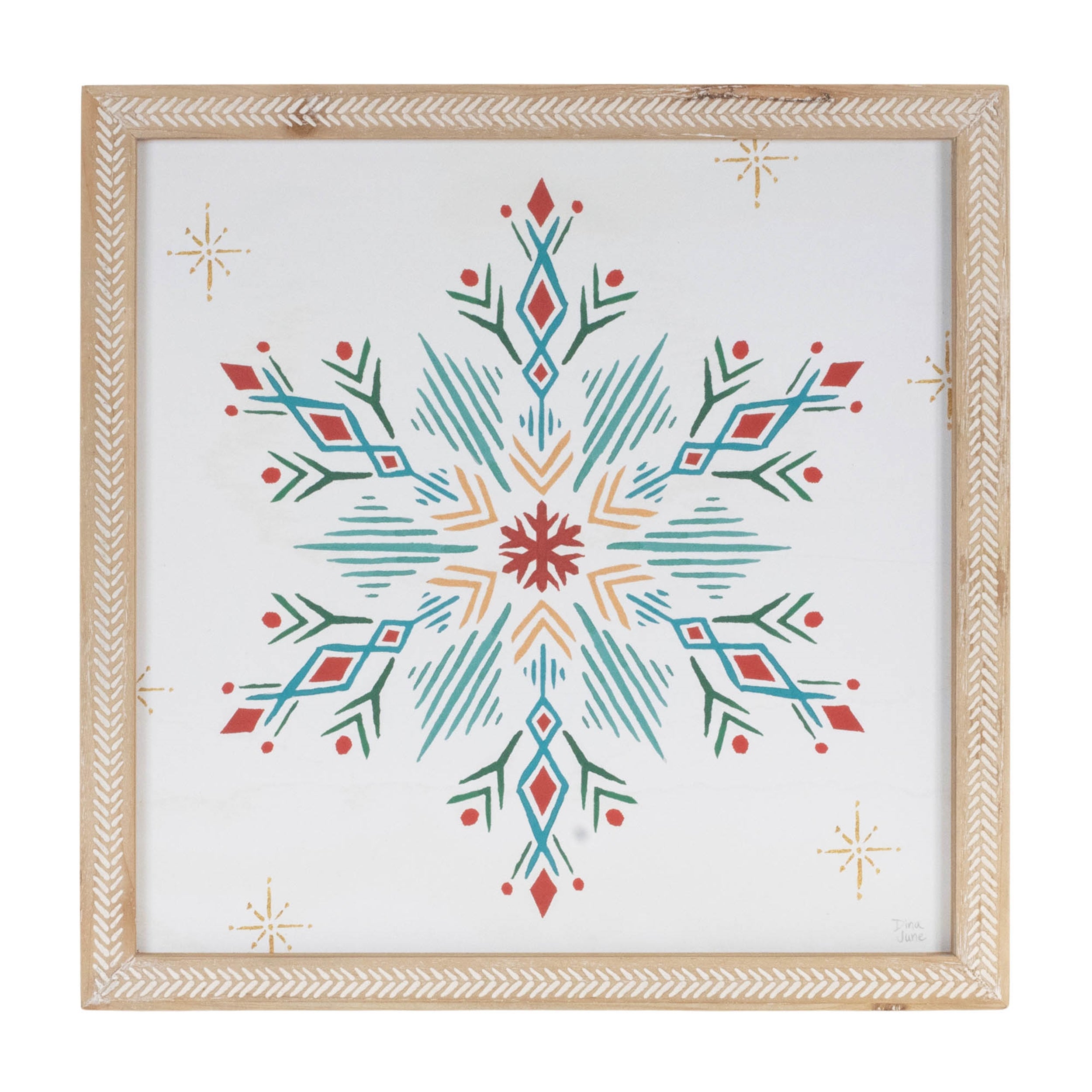 Snowflake Print (Set of 2)