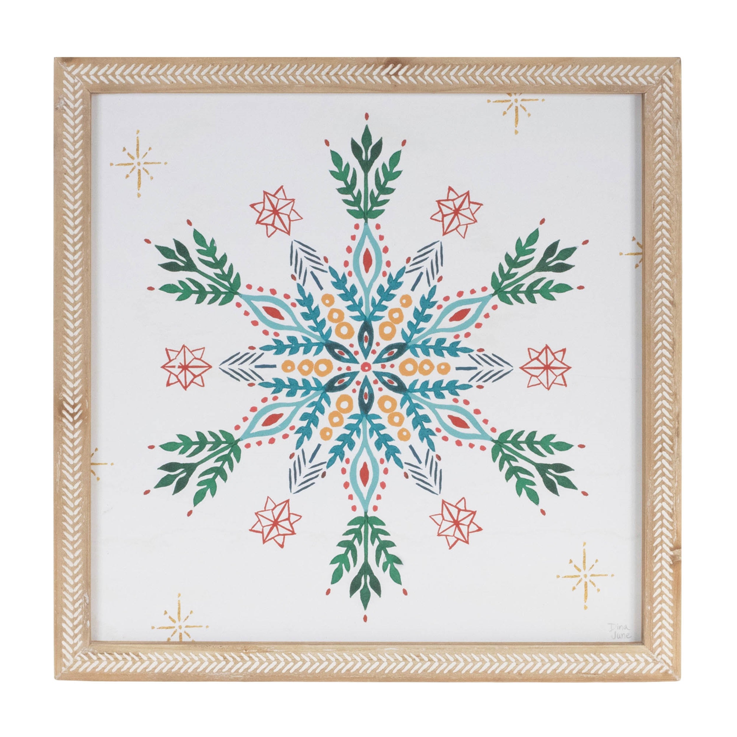 Snowflake Print (Set of 2)