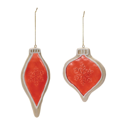 Frosted Cookie Onion Ornament (Set of 6)