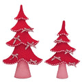 Felt Wool Pine Tree Decor (Set of 2)