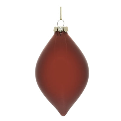 Red Glass Ball Ornament (Set of 6)
