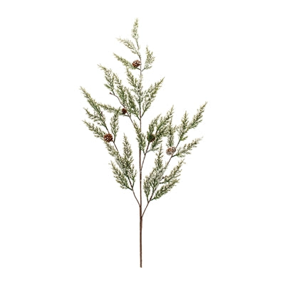 Icy Pine Spray with Pinecones (Set of 2)