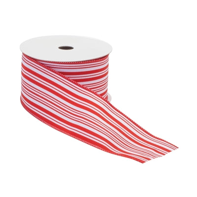 Holiday Stripe Ribbon (Set of 2)