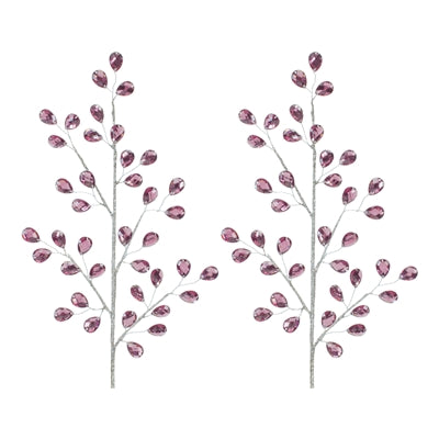 Purple Jewel Spray (Set of 2)