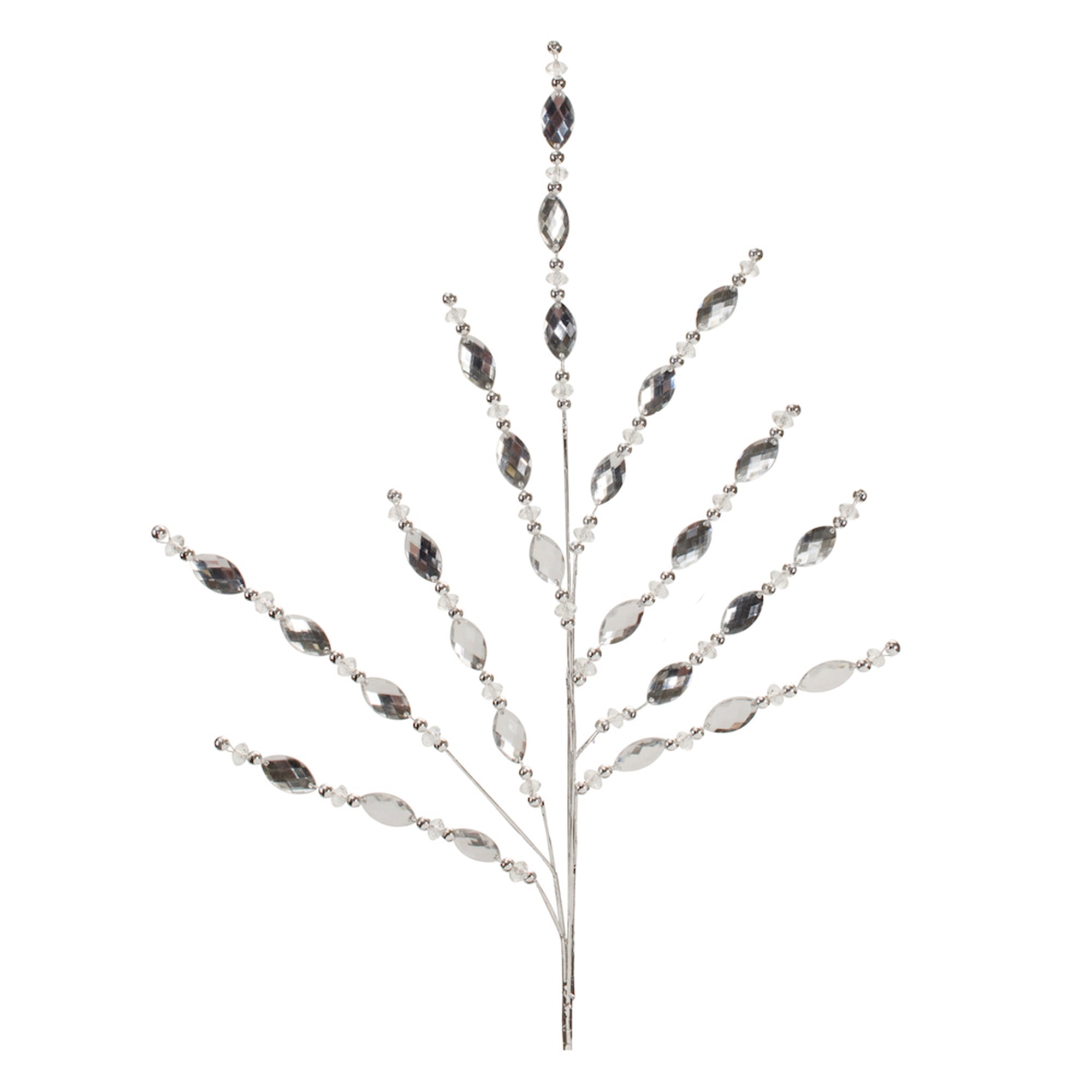 Silver Jewel Spray (Set of 2)