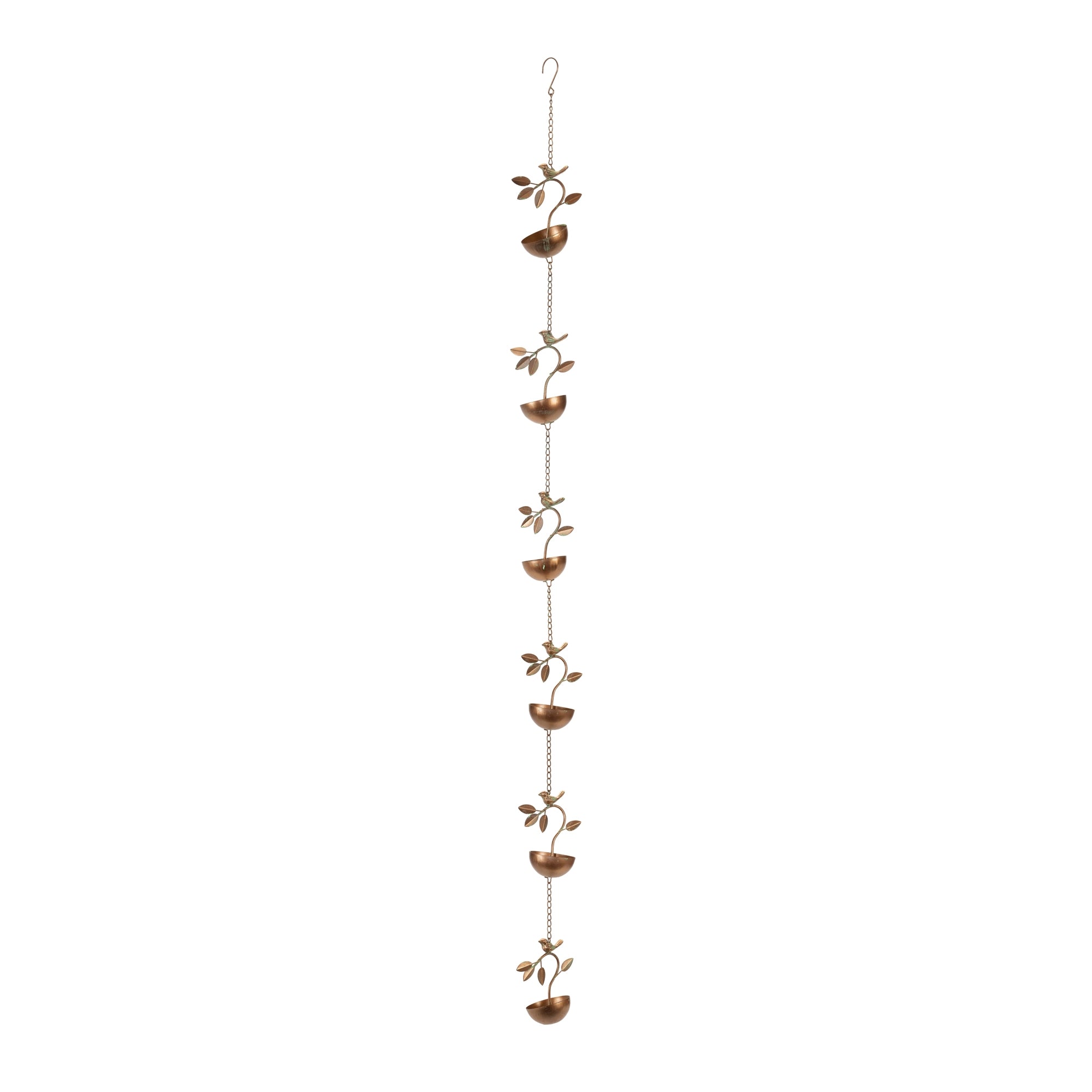 Bird Branch Rain Chain 70"L