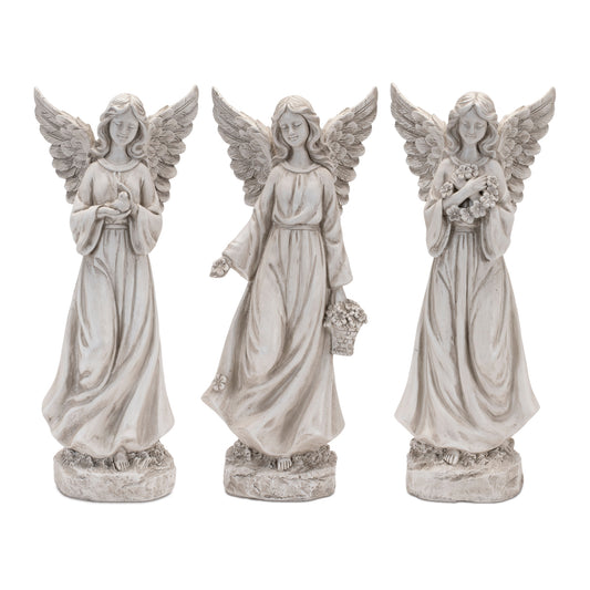 Angel (Set of 3) 13"H Resin