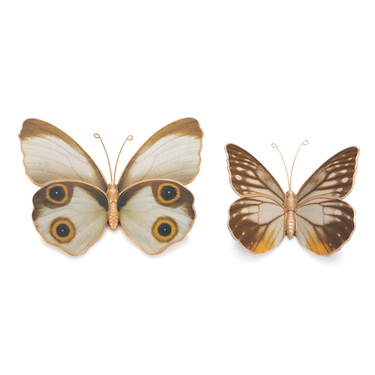 Butterfly (Set of 2) 4"L, 5"L Resin