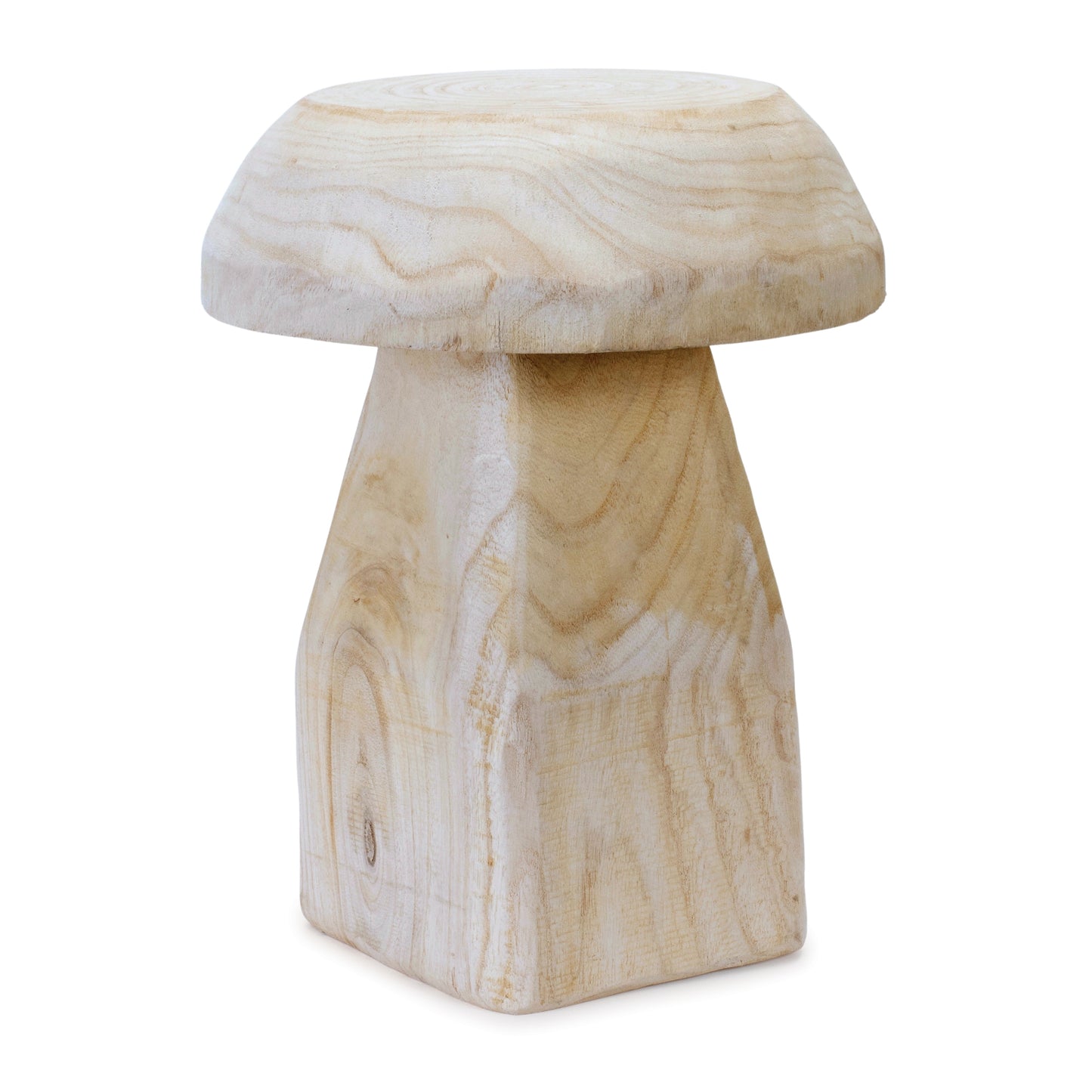 Mushroom 15.5"H Wood