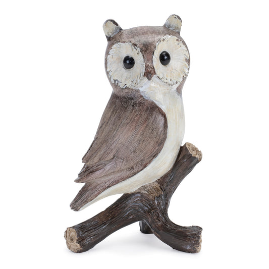 Owl (Set of 4) 6.5"H Resin