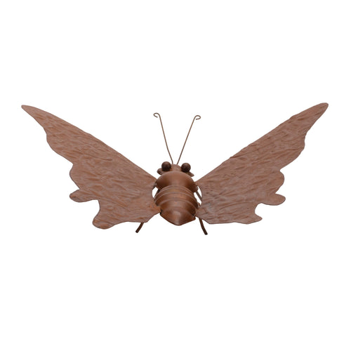Bronze Metal Butterfly Garden Accent 12.5"L