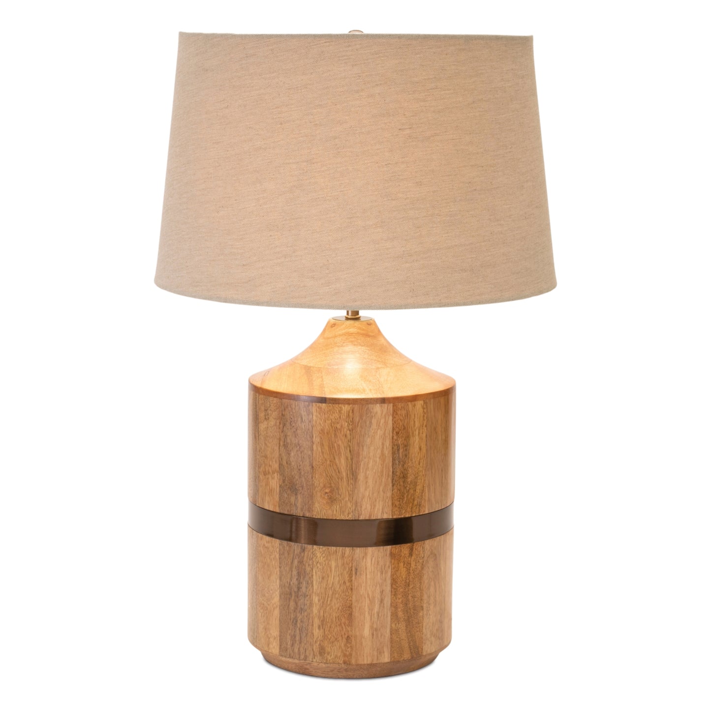 Table Lamp 22.5"H Wood