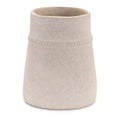 Recycled Paper Chalk Vase 6.5"H