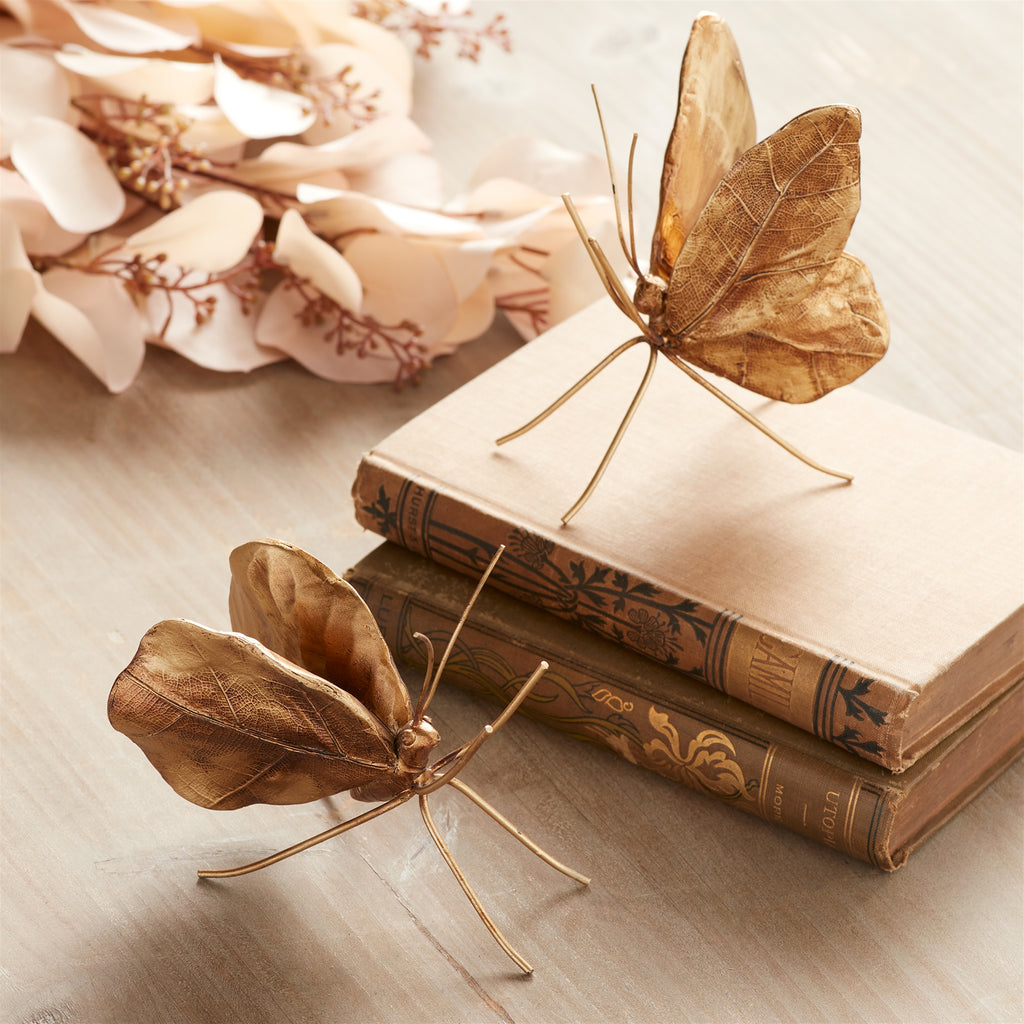 Butterfly (Set of 2) 4"H, 4.5"H Resin